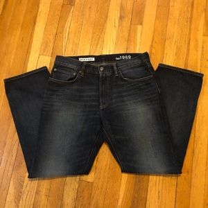 Gap jeans straight fit  34x30